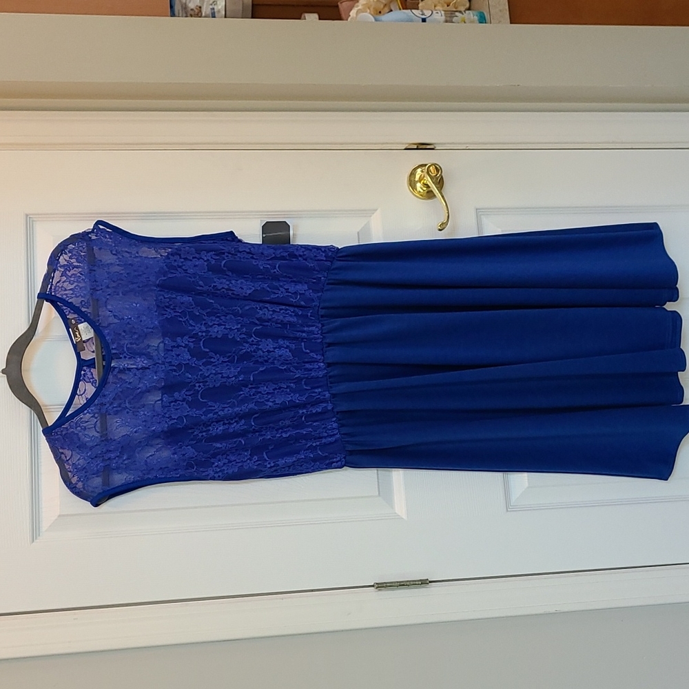 NWT Pinc 3x Dress in Royal Blue